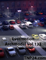 آرک مدل شماره 132 شامل انواع اتومبیلEvermotion Archmodel Vol 132