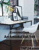 آرک مدل شماره 149 شامل انواع میز کارEvermotion Archmodel Vol 149