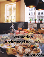 آرک مدل شماره 150 شامل مواد غذاییEvermotion Archmodel Vol 150