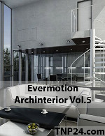 آرک اینتریور  شماره  5Evermotion Archinterior Vol 5