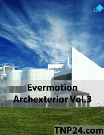 آرک اکستریور شماره  3Evermotion Archexterior Vol 3