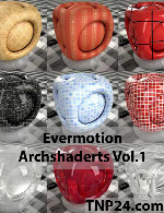 اورموشن آرک شیدر 1Evermotion Archshader Vol 1