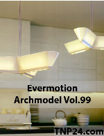 آرک مدل شماره 99 شامل انواع لامپEvermotion Archmodel Vol 99