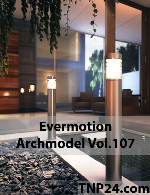 آرک مدل شماره 107 شامل انواع لامپEvermotion Archmodel Vol 107