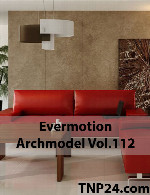 آرک مدل شماره 112 شامل مبلمانEvermotion Archmodel Vol 112