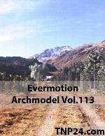 آرک مدل شماره 113 انواع درختEvermotion Archmodel Vol 113