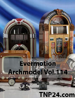 آرک مدل شماره 114 شامل لوازم کلاسیک و قدیمیEvermotion Archmodel Vol 114