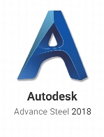 آوتودسک ادونسد استیلAutodesk Advance Steel V2018 X64