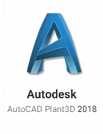 آوتودسک آوتوکد پلنت تریدیAutodesk AutoCAD Plant3D 2018 X64