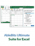 ایبل بیتسAbleBits Ultimate Suite for Microsoft Excel 2016.4.508.1342