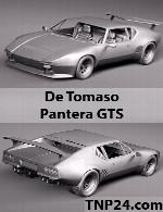 سمپل سه بعدی دتوماسو پانترا جی تی اسDe Tomaso Pantera GTS 3D Object