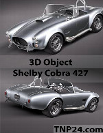 سمپل سه بعدی شلبی کبرا 427Shelby Cobra 427 3D Object