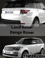 سمپل سه بعدی لند روور رنج روورLand Rover Range Rover 3D Object