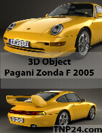 سمپل سه بعدی پورشه 911 کررا  کلاب اسپورتPorsche 911 Carrera Clubsport 3D Object