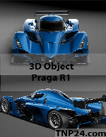 سمپل سه بعدی پراگا آر1Praga R1 3D Object
