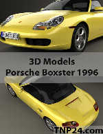 مدل سه بعدی باکستر 1996Porsche Boxster 1996 3D Object
