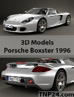 مدل سه بعدی پورشه کررا -جی تیPorsche Carrera GT 3D Object