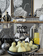 مدلهای سه بعدی گلدانVases 3D Models