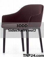 مدلهای سه بعدی مبلمانSidechair Vol 2 3D Models