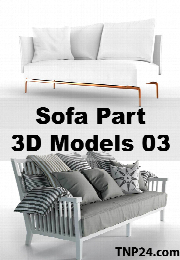 مدلهای سه بعدی کاناپه بخش سومSofa Part 03 3D Models