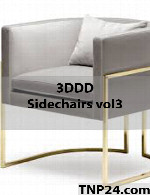 مدلهای سه بعدی مبلمانSidechairs 3D Models
