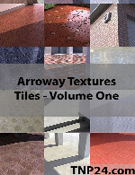 جنسیت های آماده ی شامل کاشی هاArroway Textures Tiles - Volume One