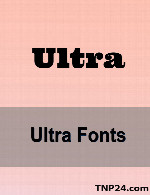 Ultra Fonts Bossa