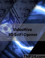پروژه آماده افترافکت از شرکت ویدیو هایو انواتوVideoHive Envato 3D SciFi Opener