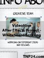 پروژه آماده افترافکت از شرکت ویدیو هایو انواتوVideoHive Envato After Effects Project Whiteboard Scribing