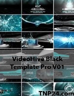 پروژه آماده افترافکت از شرکت ویدیو هایو انواتوVideoHive Envato Black Template Pro V01