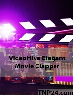 پروژه آماده افترافکت از شرکت ویدیو هایو انواتوVideoHive Envato Elegant Movie Clapper
