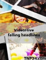 پروژه آماده افترافکت از شرکت ویدیو هایو انواتوVideoHive Envato falling headlines