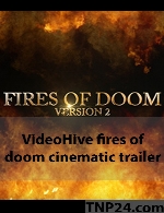 پروژه آماده افترافکت از شرکت ویدیو هایو انواتوVideoHive Envato Fires Of Doom Cinematic Trailer