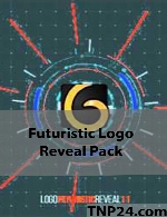 پروژه آماده افترافکت از شرکت ویدیو هایو انواتوVideoHive Envato Futuristic Logo Reveal Pack