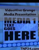 پروژه آماده افترافکت از شرکت ویدیو هایو انواتوVideoHive Envato Grunge Media presentation