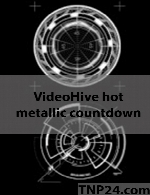 پروژه آماده افترافکت از شرکت ویدیو هایو انواتوVideoHive Envato Hot Metallic Countdown
