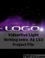پروژه آماده افترافکت از شرکت ویدیو هایو انواتوVideoHive Envato Light Writing Intro  AE CS3 Project File