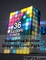 پروژه آماده افترافکت از شرکت ویدیو هایو انواتوVideoHive Envato Motion Graphics Loop Pack 1