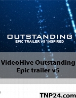 پروژه آماده افترافکت از شرکت ویدیو هایو انواتوVideoHive Envato Outstanding - Epic trailer v5