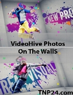پروژه آماده افترافکت از شرکت ویدیو هایو انواتوVideoHive Envato Photos On The WallS
