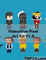 پروژه آماده افترافکت از شرکت ویدیو هایو انواتوVideoHive Envato Pixel Art Kit V1.9