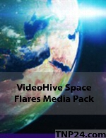پروژه آماده افترافکت از شرکت ویدیو هایو انواتوVideoHive Envato Space Flares Media Pack