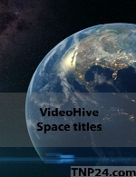پروژه آماده افترافکت از شرکت ویدیو هایو انواتوVideoHive Envato Space titles
