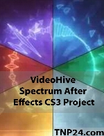پروژه آماده افترافکت از شرکت ویدیو هایو انواتوVideoHive Envato Spectrum After Effects CS3 Project