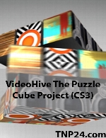 پروژه آماده افترافکت از شرکت ویدیو هایو انواتوVideoHive Envato The Puzzle Cube Project (CS3)
