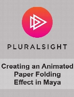Digital Tutors - Creating an Animated Paper Folding Effect in Maya
