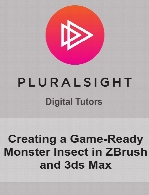 Digital Tutors - Creating a Game-Ready Monster Insect in ZBrush and 3ds Max