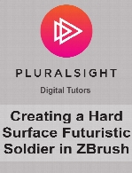 Digital Tutors - Creating a Hard Surface Futuristic Soldier in ZBrush