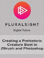 Digital Tutors - Creating a Prehistoric Creature Bust in ZBrush and Photoshop