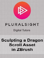 Digital Tutors - Sculpting a Dragon Scroll Asset in ZBrush
